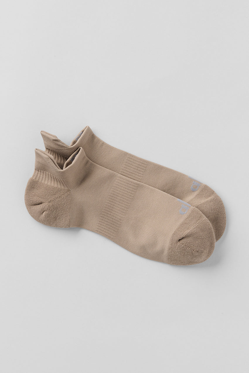 Unisex Performance Tab Sock - Gravel