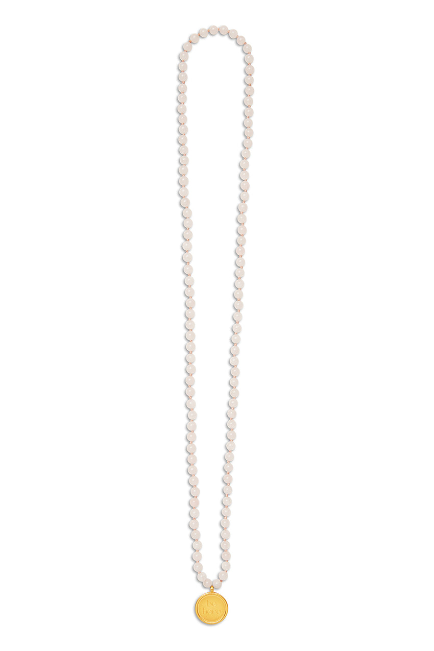 Rose Quartz Mala Necklace
