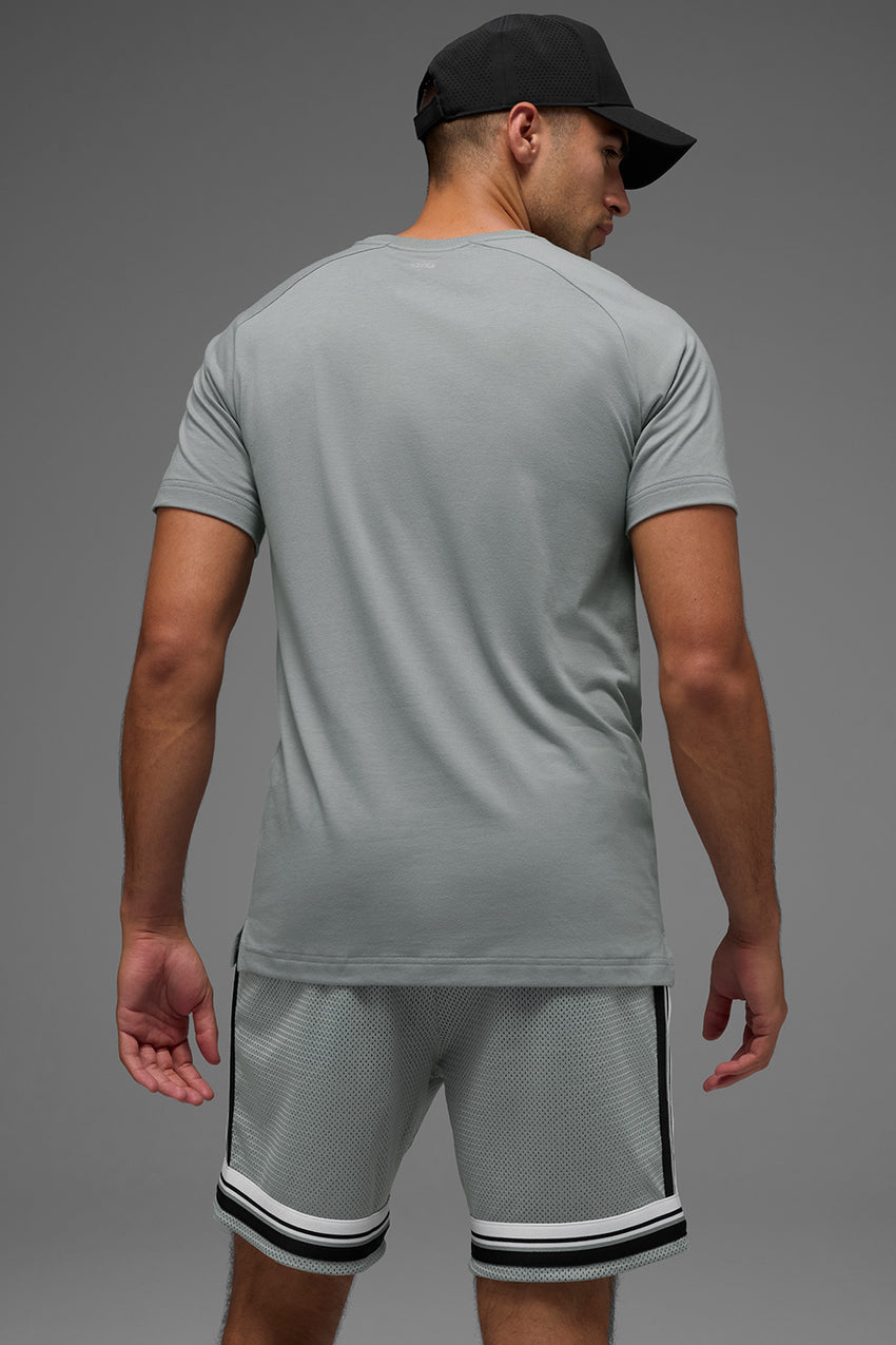 Triumph Raglan Tee - Lunar Grey