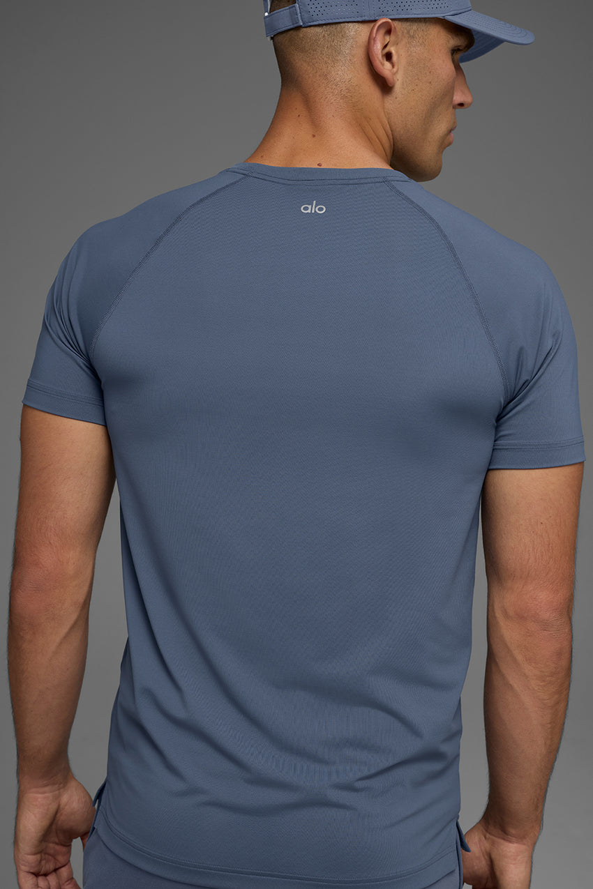 Idol Crewneck Short Sleeve - Bluestone