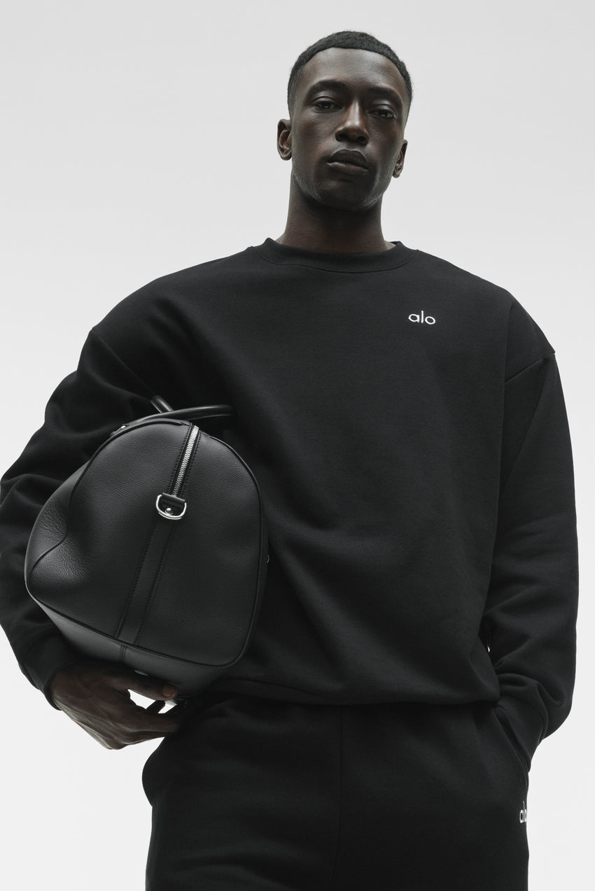 Accolade Crew Neck Pullover - Black