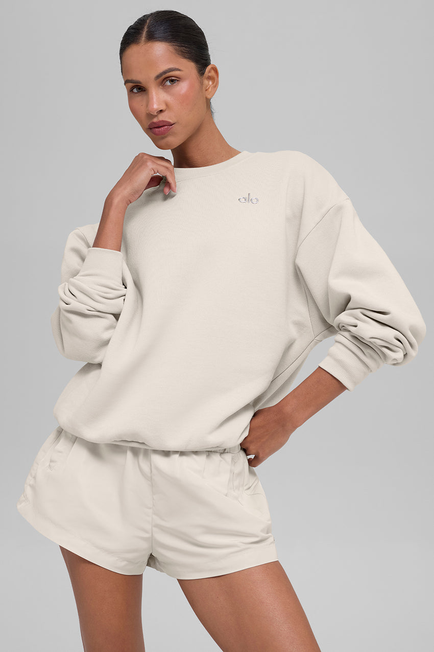 Accolade Crew Neck Pullover - Bone