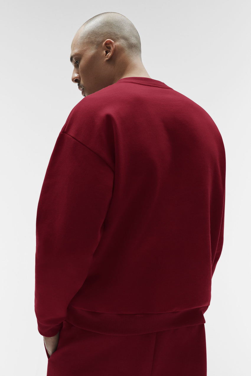 Accolade Crew Neck Pullover - Summer Romance Red