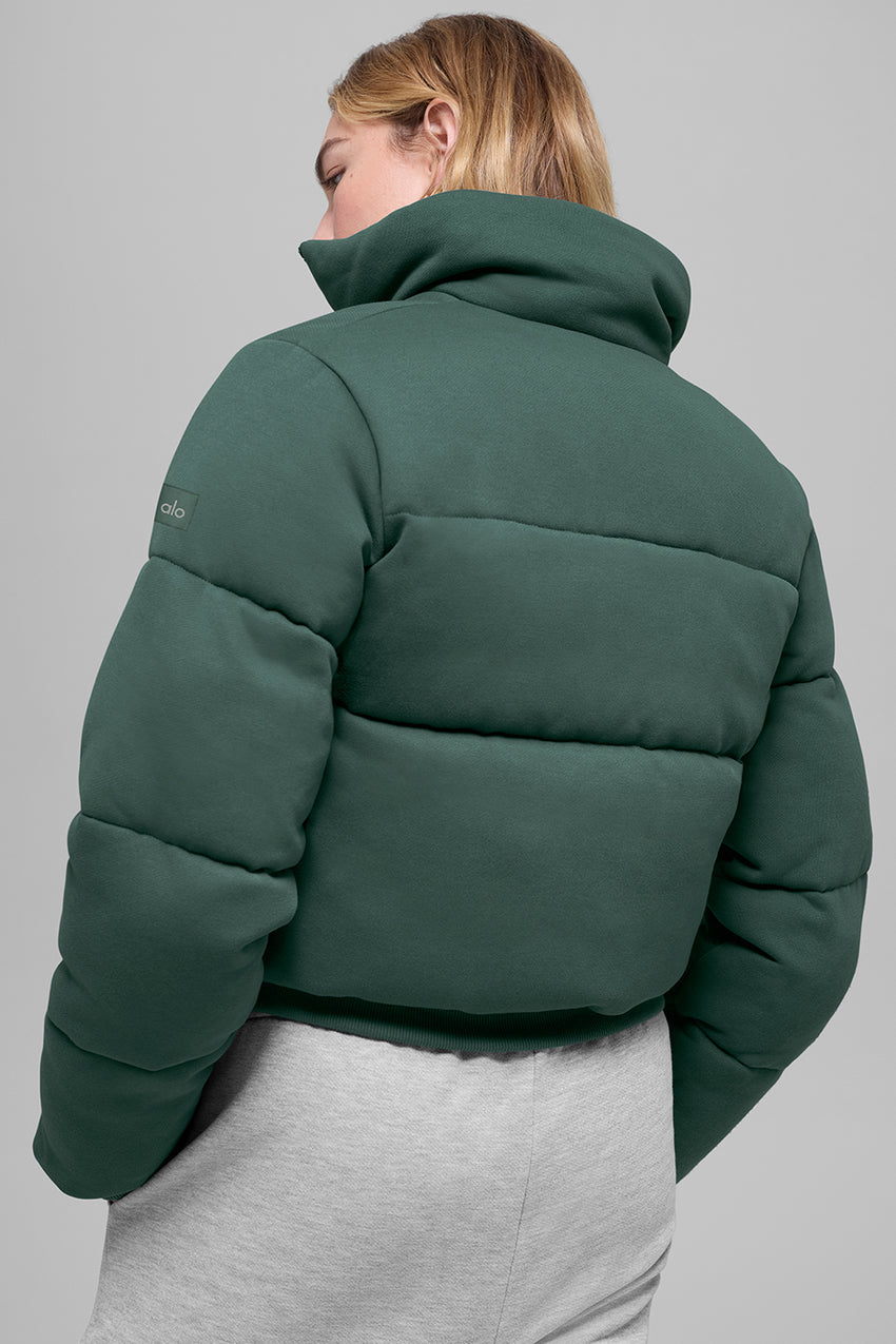 Sweatshirt Puffer - Clover Green