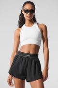 Seamless Delight High Neck Bra - White